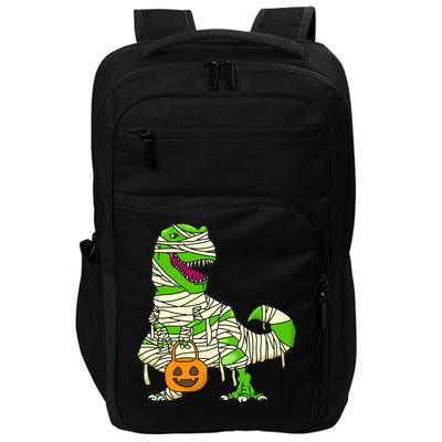 Halloween Pumpkin Dinosaur Impact Tech Backpack