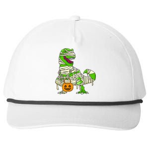 Halloween Pumpkin Dinosaur Snapback Five-Panel Rope Hat