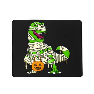 Halloween Pumpkin Dinosaur Mousepad