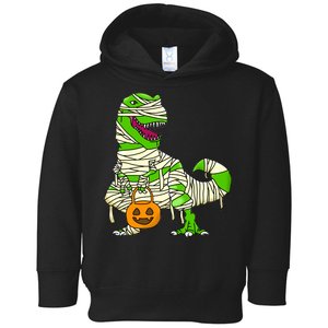 Halloween Pumpkin Dinosaur Toddler Hoodie