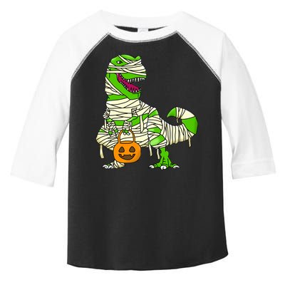 Halloween Pumpkin Dinosaur Toddler Fine Jersey T-Shirt