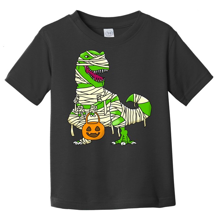 Halloween Pumpkin Dinosaur Toddler T-Shirt