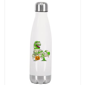 Halloween Pumpkin Dinosaur Stainless Steel Insulated Water Bottle