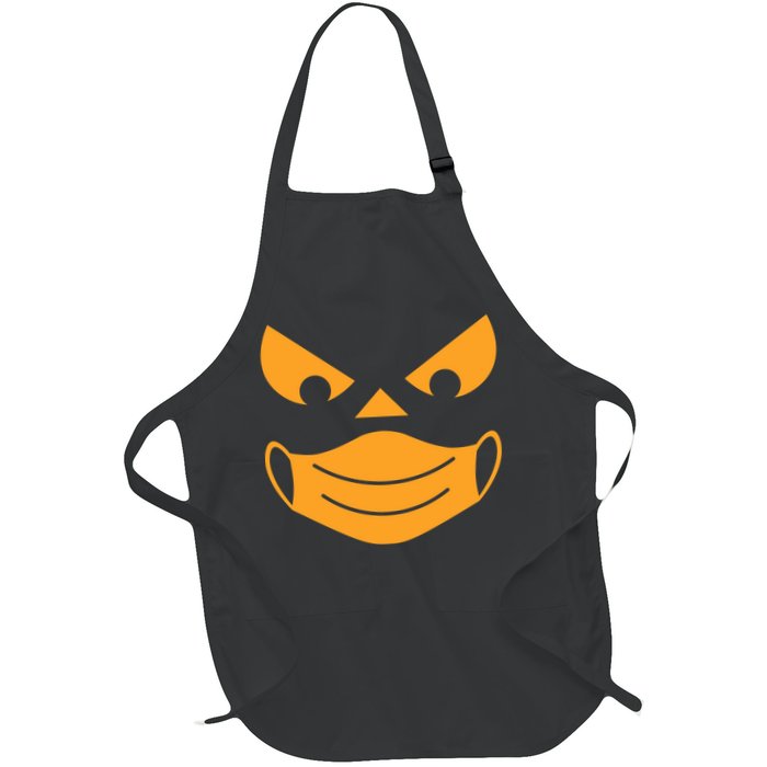 Halloween Pumpkin Face Mask Social Distancing Apron