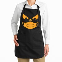 Halloween Pumpkin Face Mask Social Distancing Apron