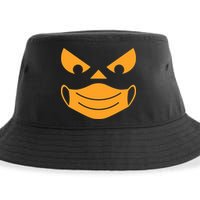 Halloween Pumpkin Face Mask Social Distancing Sustainable Bucket Hat
