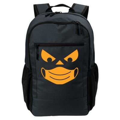 Halloween Pumpkin Face Mask Social Distancing Daily Commute Backpack