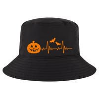 Halloween Pumpkin Heartbeat Pulse Cool Comfort Performance Bucket Hat