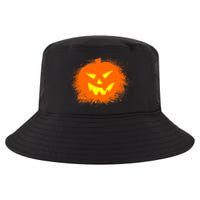 Halloween Pumpkin Jack O Lantern Splatter Cool Comfort Performance Bucket Hat