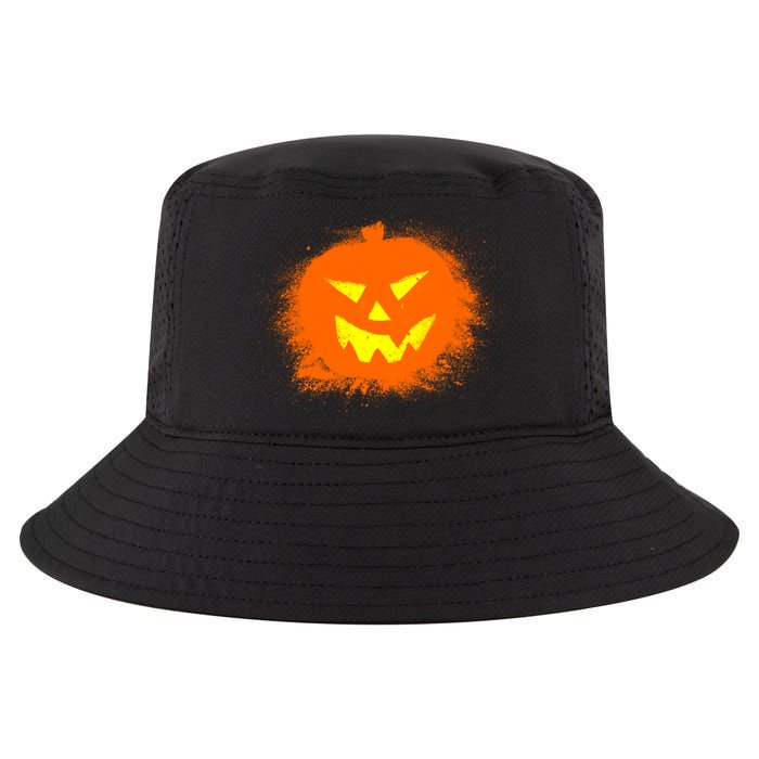 Halloween Pumpkin Jack O Lantern Splatter Cool Comfort Performance Bucket Hat