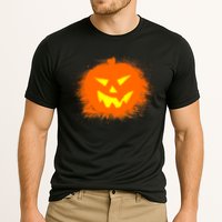 Halloween Pumpkin Jack O Lantern Splatter Cooling Performance Crew T-Shirt