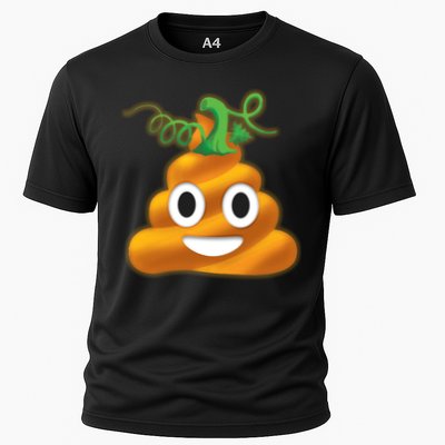 Halloween Pumpkin Poop Emoji Performance Shirt