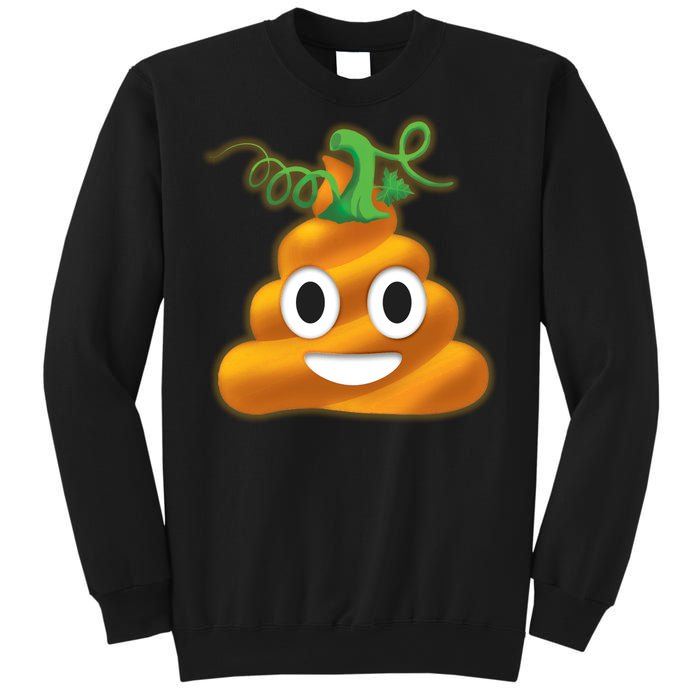 Halloween Pumpkin Poop Emoji Sweatshirt