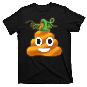 Halloween Pumpkin Poop Emoji T-Shirt