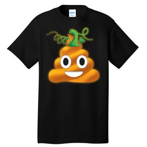 Halloween Pumpkin Poop Emoji Tall T-Shirt