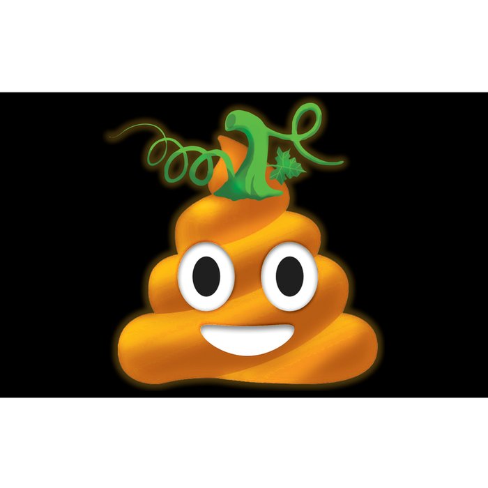 Halloween Pumpkin Poop Emoji Bumper Sticker