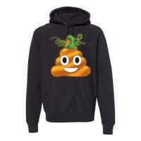 Halloween Pumpkin Poop Emoji Premium Hoodie