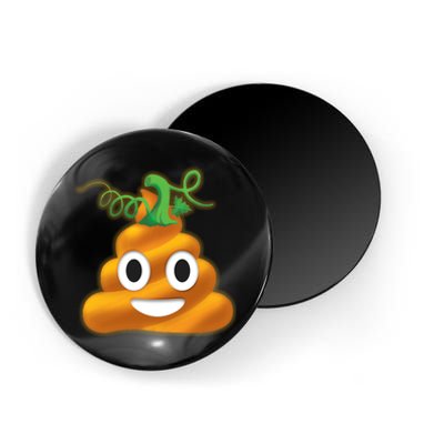 Halloween Pumpkin Poop Emoji Magnet