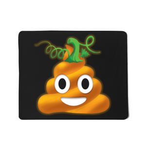 Halloween Pumpkin Poop Emoji Mousepad