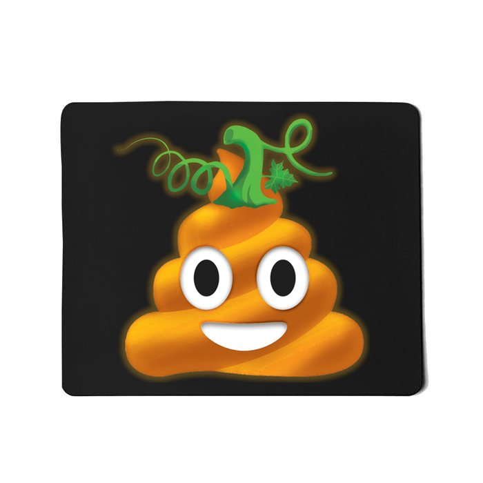 Halloween Pumpkin Poop Emoji Mousepad