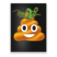 Halloween Pumpkin Poop Emoji Poster