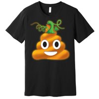 Halloween Pumpkin Poop Emoji Premium T-Shirt