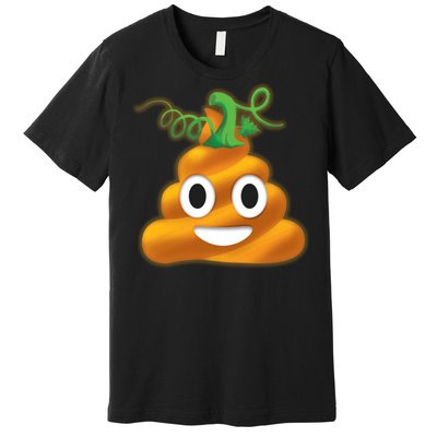 Halloween Pumpkin Poop Emoji Premium T-Shirt