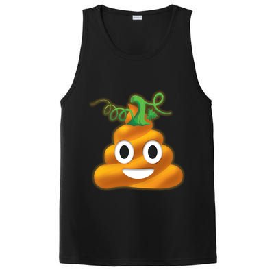 Halloween Pumpkin Poop Emoji PosiCharge Competitor Tank