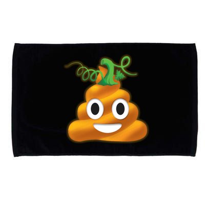 Halloween Pumpkin Poop Emoji Microfiber Hand Towel