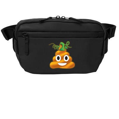 Halloween Pumpkin Poop Emoji Crossbody Pack