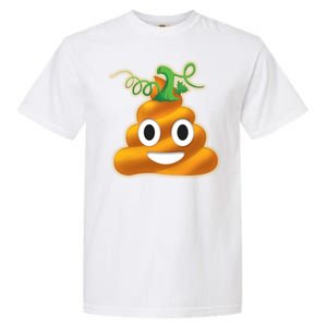 Halloween Pumpkin Poop Emoji Garment-Dyed Heavyweight T-Shirt