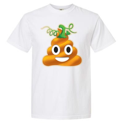 Halloween Pumpkin Poop Emoji Garment-Dyed Heavyweight T-Shirt