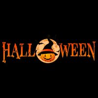 Halloween Pumpkin Witch Logo Mug