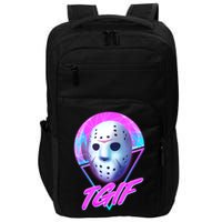 Halloween Retro 80's TGIF Jason Mask Impact Tech Backpack