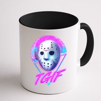 Halloween Retro 80's TGIF Jason Mask Mug