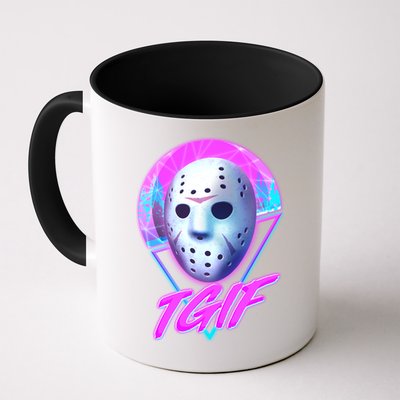 Halloween Retro 80's TGIF Jason Mask Mug