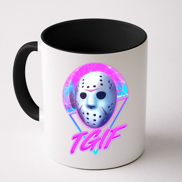 Halloween Retro 80's TGIF Jason Mask Mug