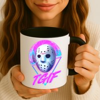 Halloween Retro 80's TGIF Jason Mask Mug