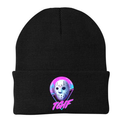 Halloween Retro 80's TGIF Jason Mask Beanie
