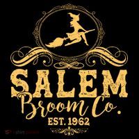 Halloween Salem Broom Co Est 1962 T-Shirt