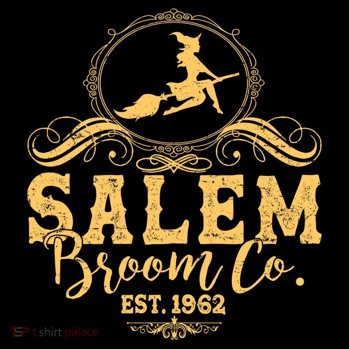 Halloween Salem Broom Co Est 1962 T-Shirt