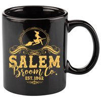 Halloween Salem Broom Co Est 1962 11oz C Handle Ceramic Mug