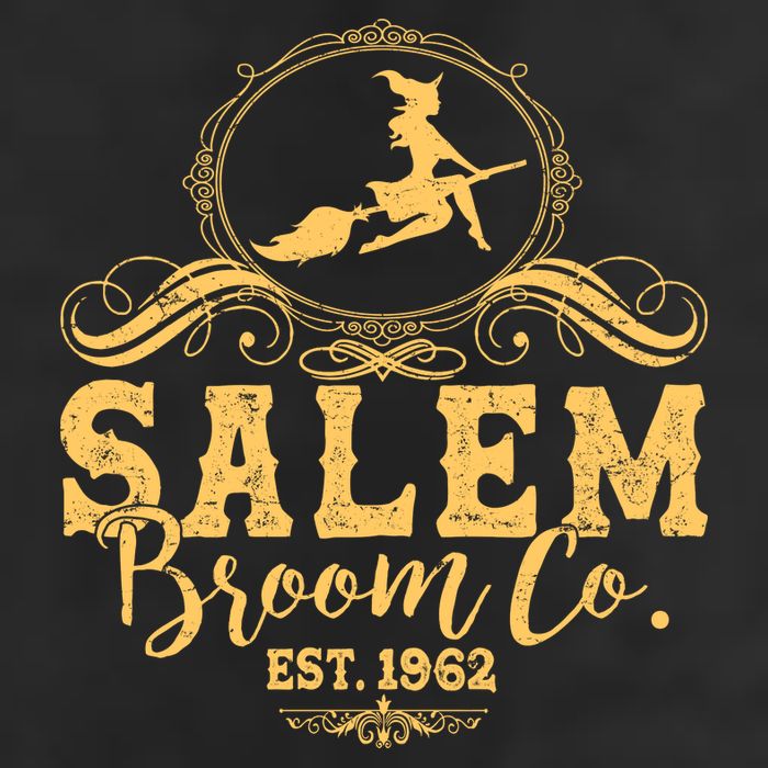 Halloween Salem Broom Co Est 1962 11oz C Handle Ceramic Mug