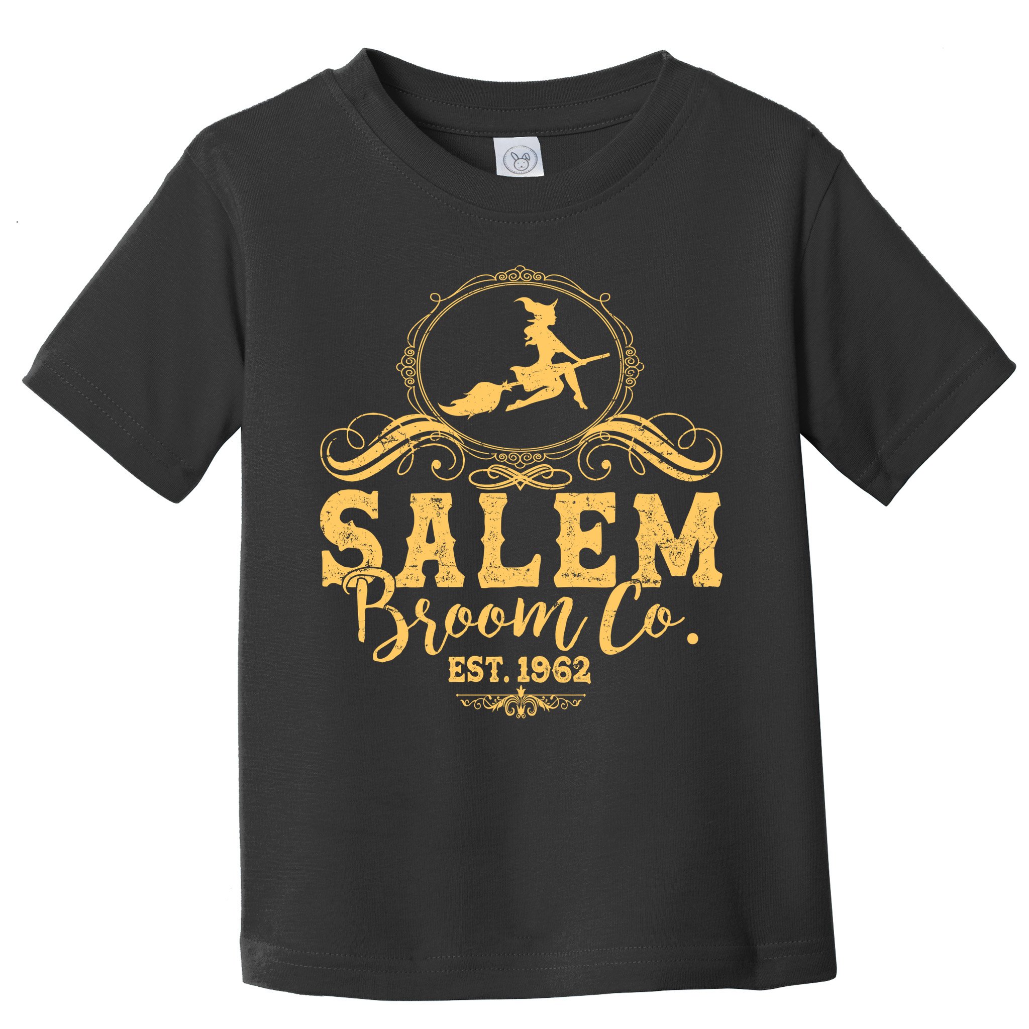 Halloween Salem Broom Co Est 1962 Toddler T-Shirt
