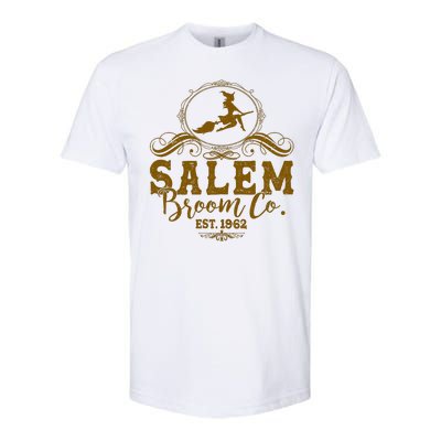 Halloween Salem Broom Co Est 1962 Softstyle® CVC T-Shirt