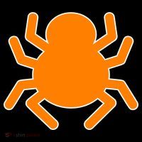 Halloween Spider Flatbill Hat