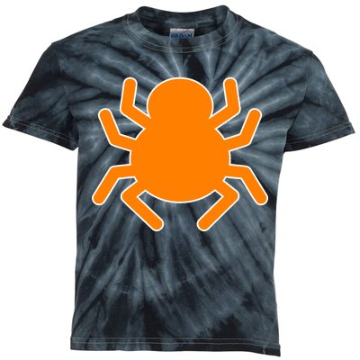 Halloween Spider Kids Tie-Dye T-Shirt