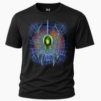 Halloween Spiderweb Creepy Spider Performance Shirt