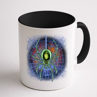 Halloween Spiderweb Creepy Spider Mug