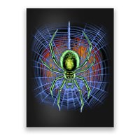 Halloween Spiderweb Creepy Spider Poster